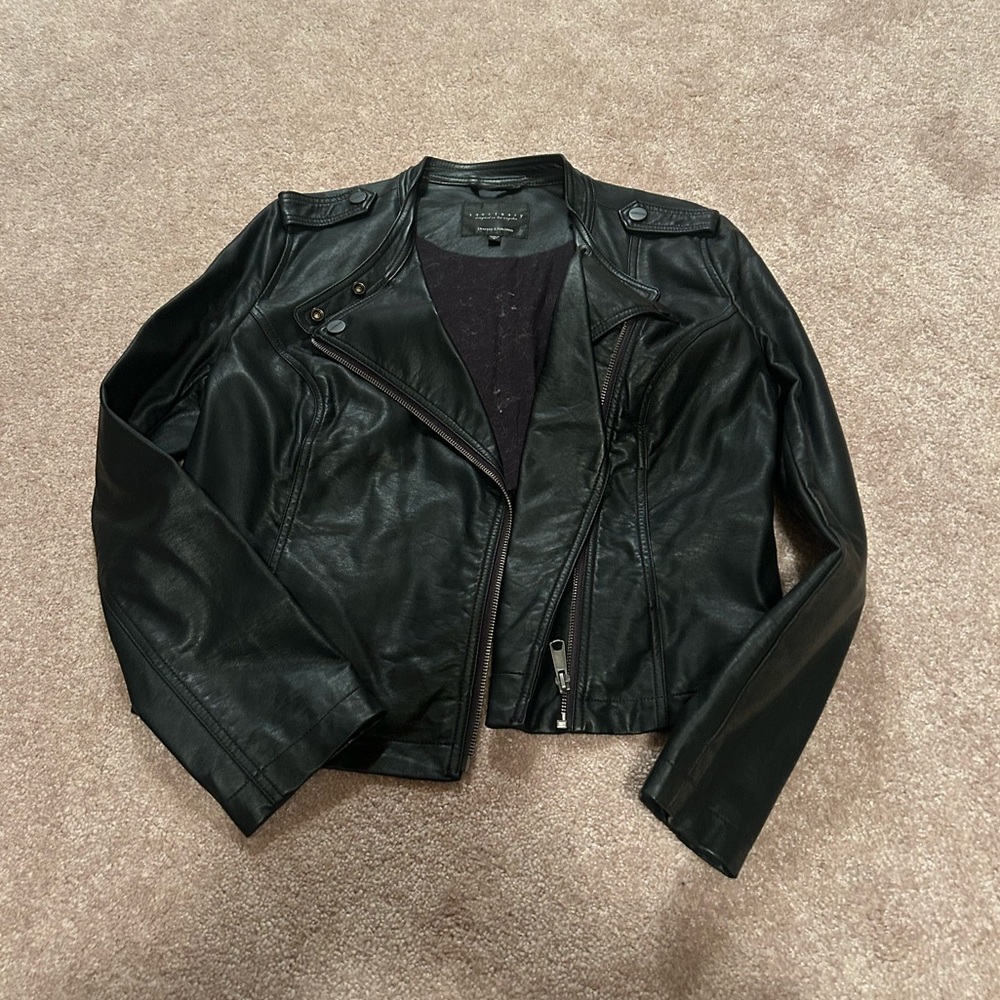 Sanctuary faux leather jacket